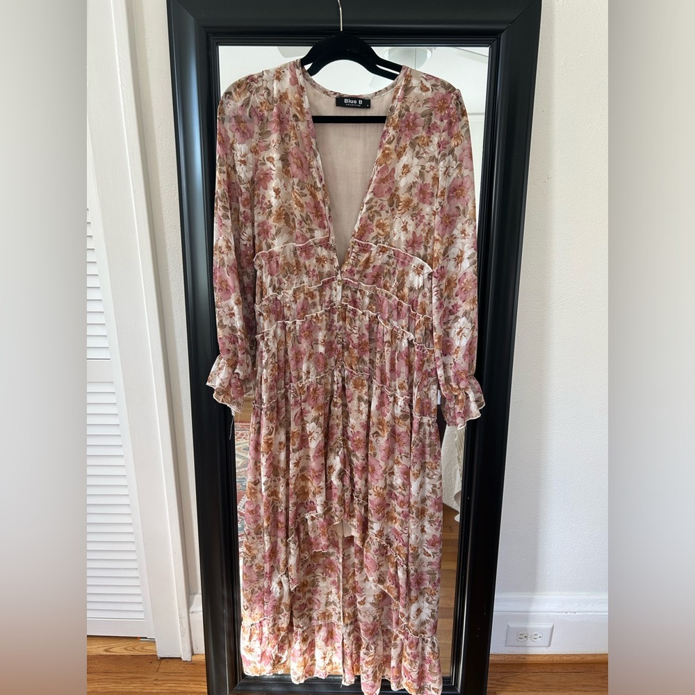 Multicolor boutique floral dress